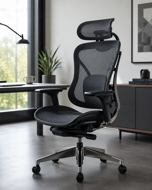 Verdanza Black Mesh Performance Chair