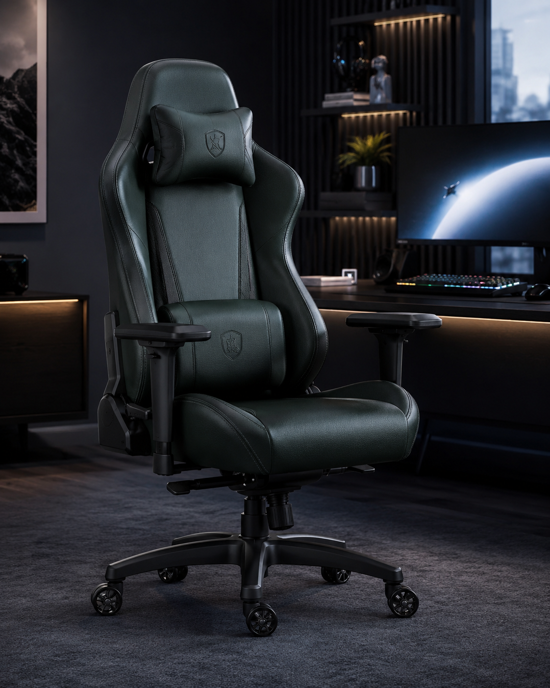 Verdant Forge Hybrid Gaming Office Chair